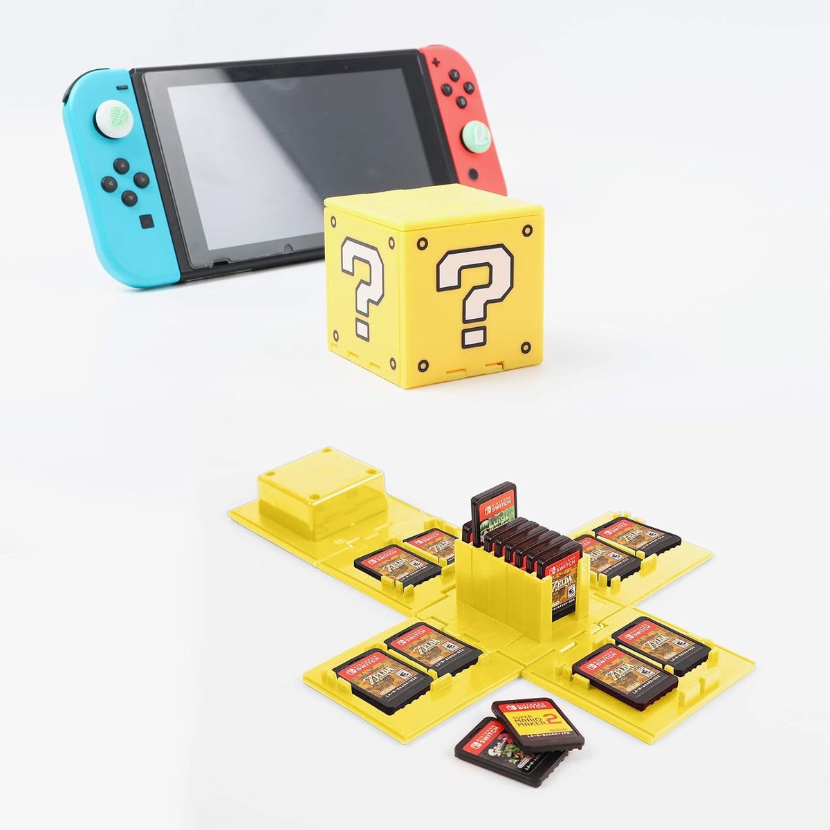 Switch Game Card Case 16 games - Compact & Lichtgewicht - Leuk ontwerp - Ideaal voor onderweg - ShopVlot