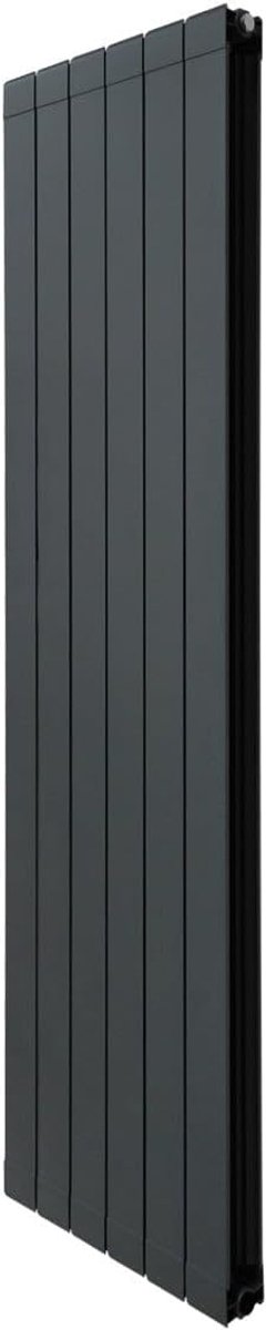Aluminium radiator 1800mm x 395mm - verticale dubbele vlakke panelen - modern design - SnelShoppen