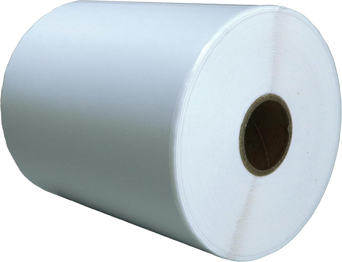 Thermo etiketten 102x190mm - Wit - Permanent - Geschikt voor diverse toepassingen - SnelShoppen