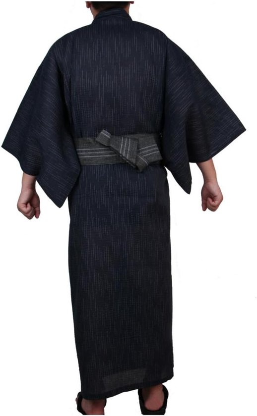 Heren Japanse Yukata Japanse kimono Huisjas Pyjama Kamerjas — afbeelding 2