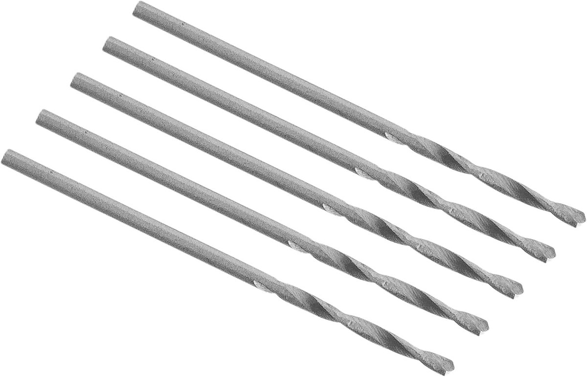 50010 Spiraalboor HSS-G geslepen. Verpakt met 5 stuks in een kunststofbuisje. Boordoormeter (D) 1 mm, NL 10 mm, GL 34 mm, cilindrische schacht.