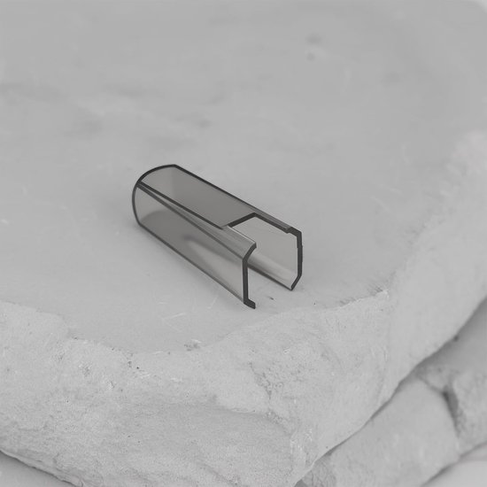 2 stuks stylus plastic beschermhoes compatibel met Ortofon Concorde OM/OMB transparant zwart — afbeelding 3
