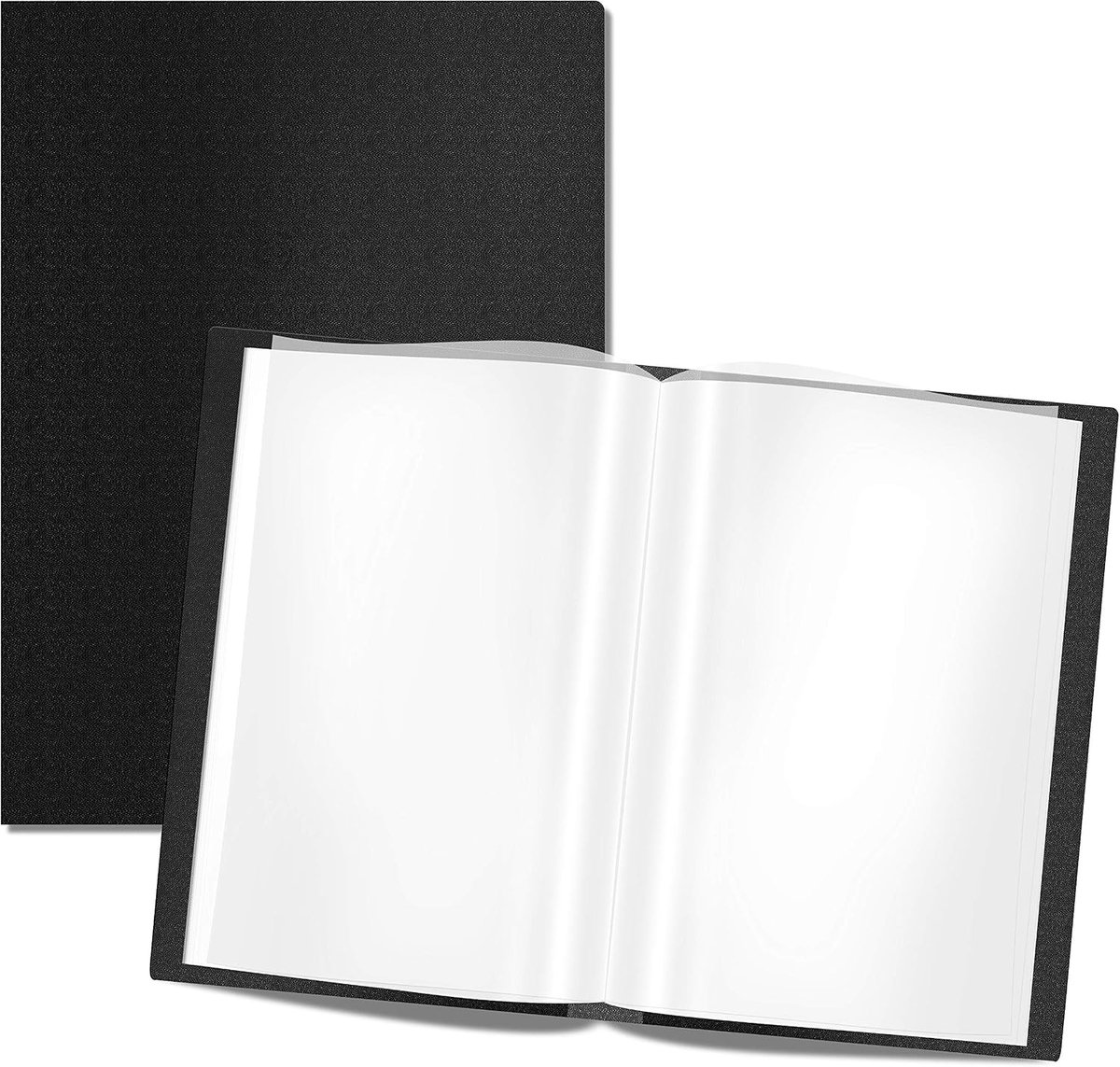 40 doorzichtige zakken hoezen beschermers kunstportfolio helder boek voor kunstwerk, rapportblad, brief (kan 24,2" x 18,4" bevatten)