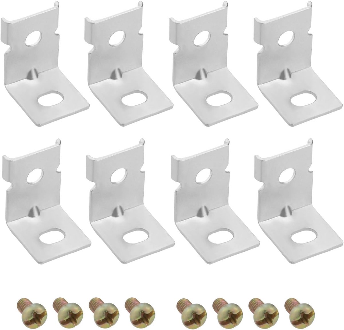 8 stuks voedingshouders schakelvoeding montagehouder metalen installatiehouder met schroeven voor NES-350 NES-200 LRS-350