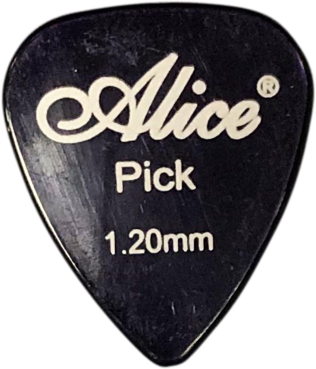 Plectrum 1,2mm - willekeurige kleur - uitstekende grip - ideaal voor gitaarspel - SnelShoppen