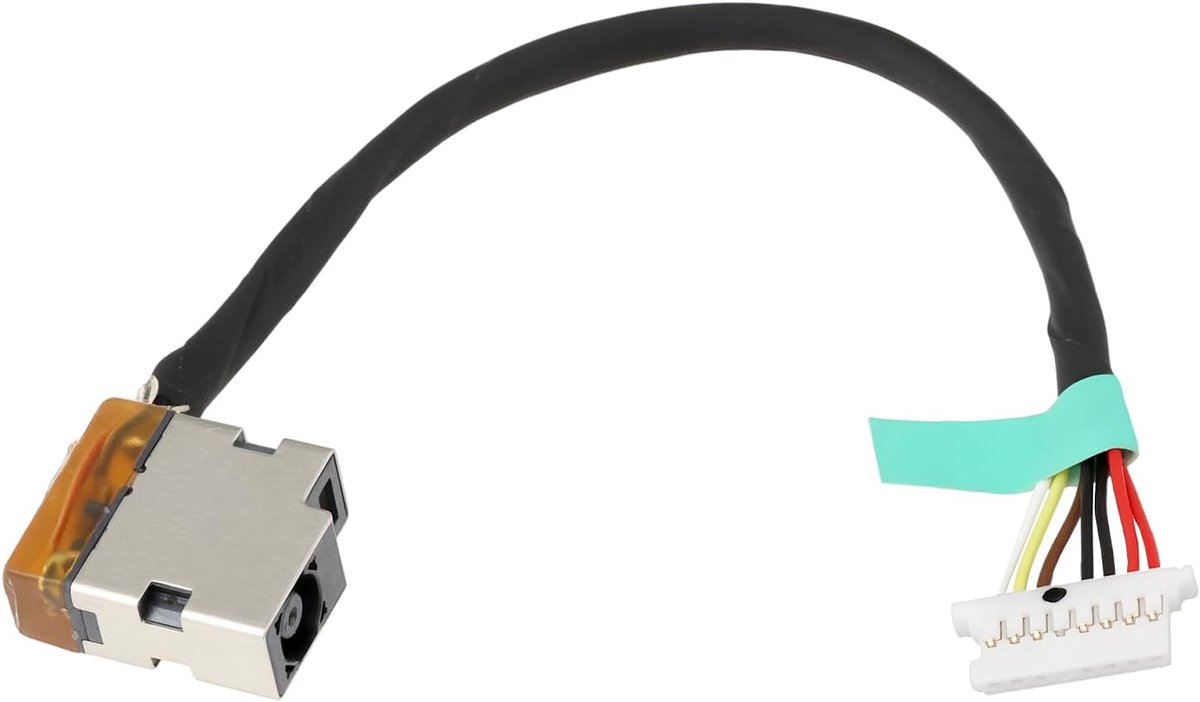 DC Power Jack Socket 8-pins draad-naar-board connector compatibel met HP CBL00672-0100