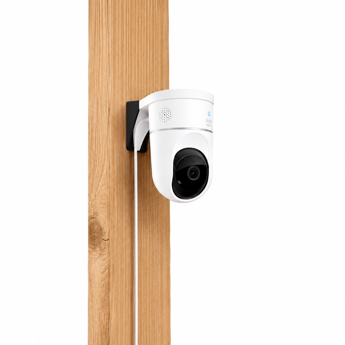 Eufy 2K Indoor Camera Wandbeugel - Muurbeugel - Wandhouder - Beveiligingscamera Beugel - Pan & Tilt Camera Mount - Binnencamera Houder - Witte Camera Bevestiging - Wit