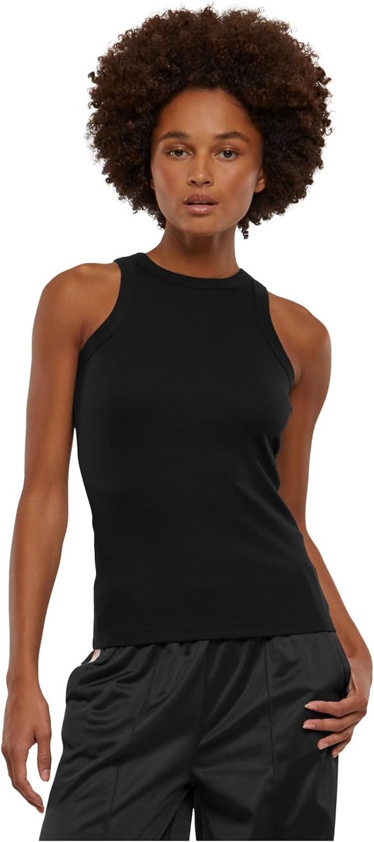 Classics Dames Racer Back Rib Top dames Ondershirt