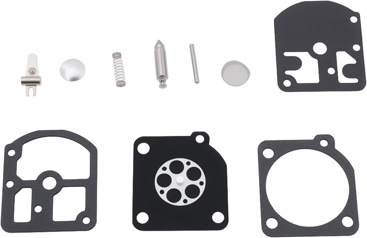 1 Set Carb Rebuild Reparatie Kit Compatibel met Stihl-Zama 009 010 011 012 011AV