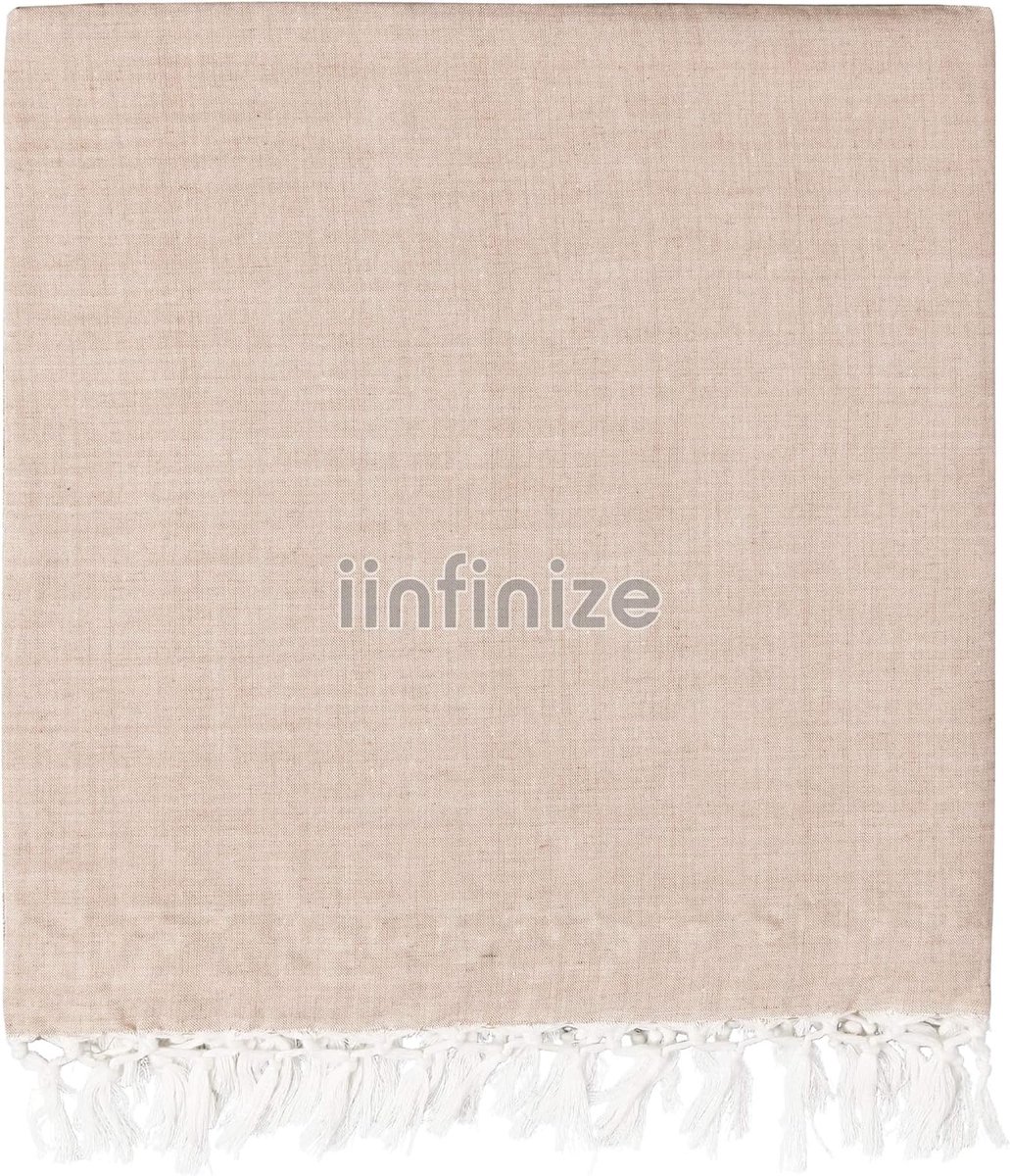 Duvet Cover Bedspread 228 x 137 cm - Marokkaans Katoen - Reversible Beddegoed - Vintage Slaapervaring - SnelShoppen