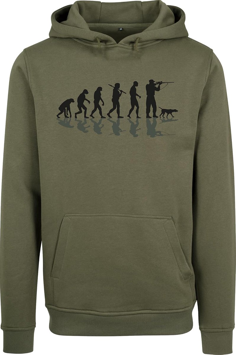 Jagers-trui voor heren, jagers-evolutie, cadeau voor jagers, jachtpullover voor mannen, jagerskleding, jachtaccessoires