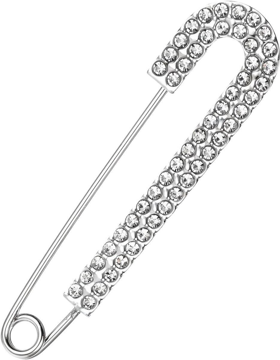 Veiligheidsspelden - Sweater Clips Voor Vrouwen, Parel Broche Pins, Womens Kleding Accessoires, Strass Zirkoon Anti Blootstelling Tightener Clip, Sieraden Broche, Jurk Bevestiging Accessoire