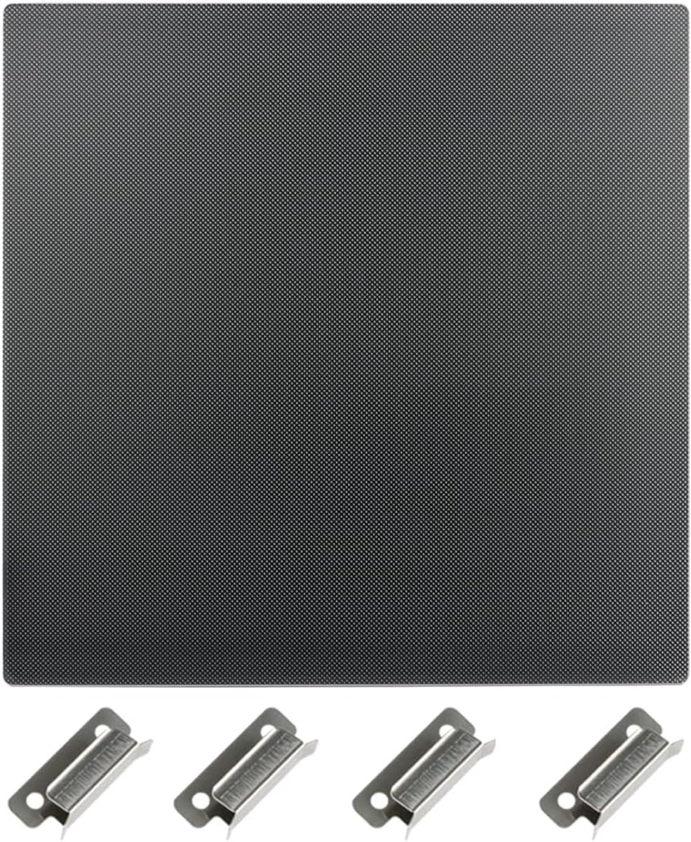 310x310x4mm Bed Van Gehard Glas, Upgrade Glazen Plaatglasoppervlak Met 4 Clips, Verbeterd 3d-Printerglasplatform Voor Cr-10/Cr-10s,Cr-10s Pro, Cr-10 V2, V3