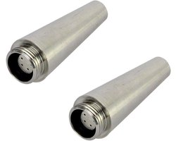 intertap 2 x RVS Stout Tuit