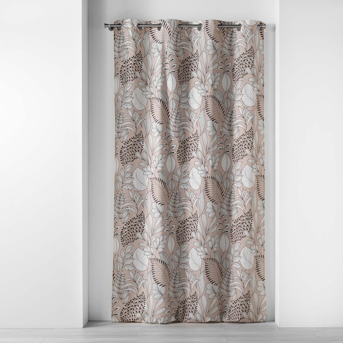 douceur d'intérieur, Gordijn met ogen, 140 x 240 cm, katoen, bedrukt, Panabel Natuur