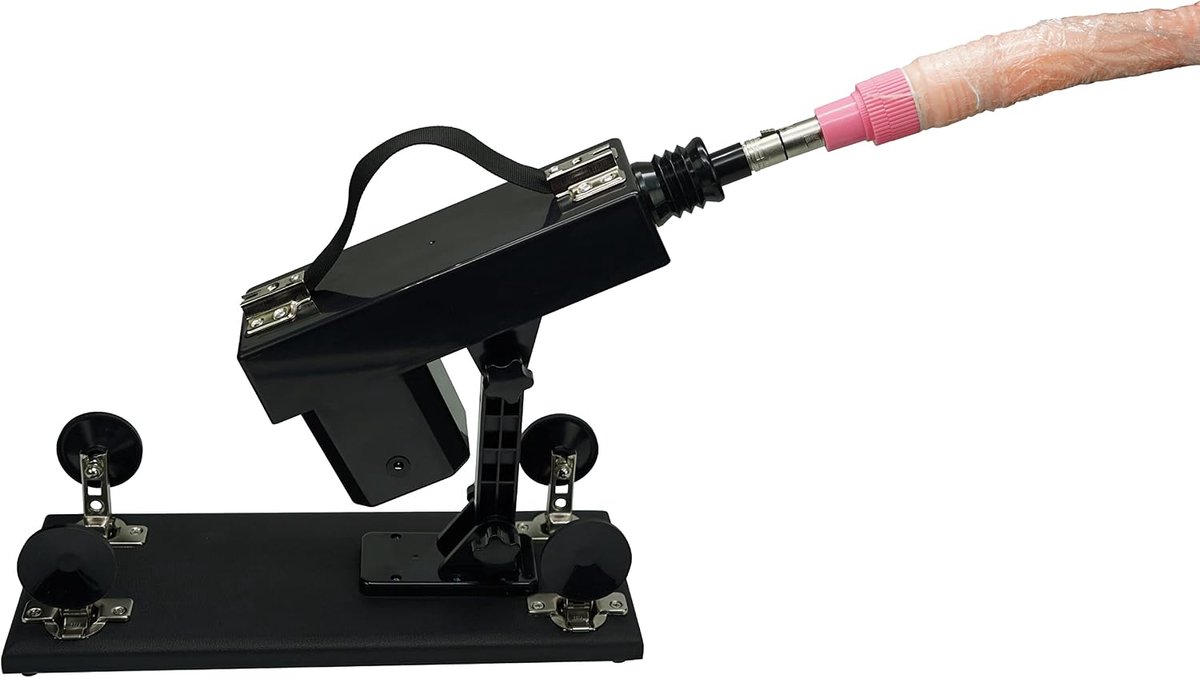 Single sex machine - inclusief dildo - verstelbaar - voor solo plezier - SnelShoppen