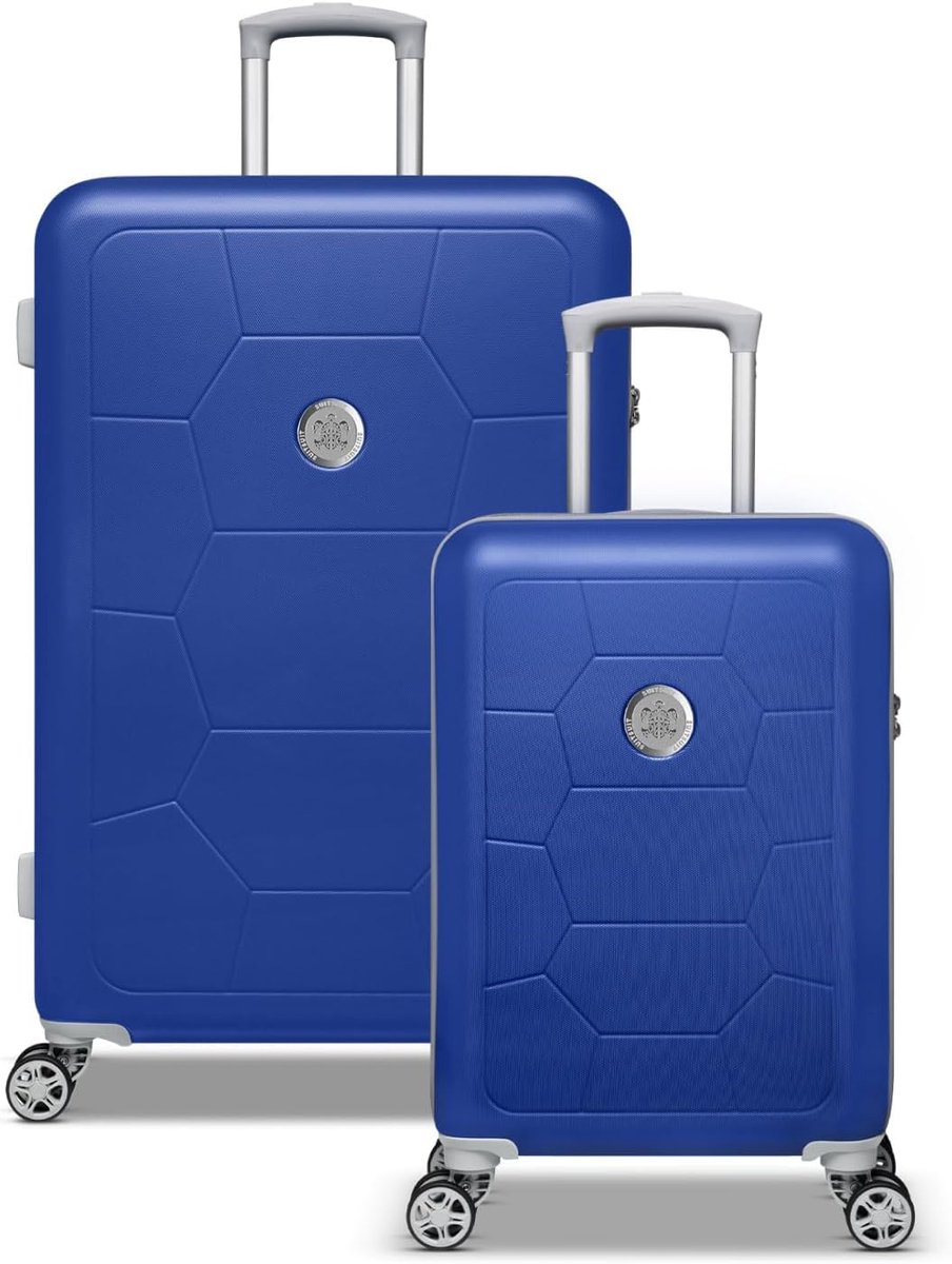 Koffer set 20.9/25.6/75 cm - Rood Kers - Robuust & lichtgewicht - Ideaal voor reizen - SnelShoppen