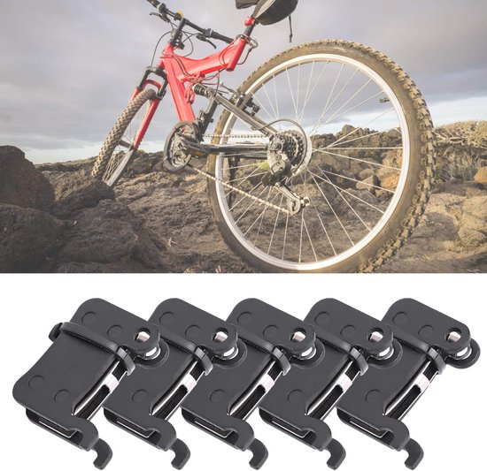 5 Sets Fiets Schijfremblokken, M965 BB7 Schijfremblokken Hars Semi Metalen Remblokken Fietsaccessoire voor Sportfiets, Mountainbike Accessoires — afbeelding 2
