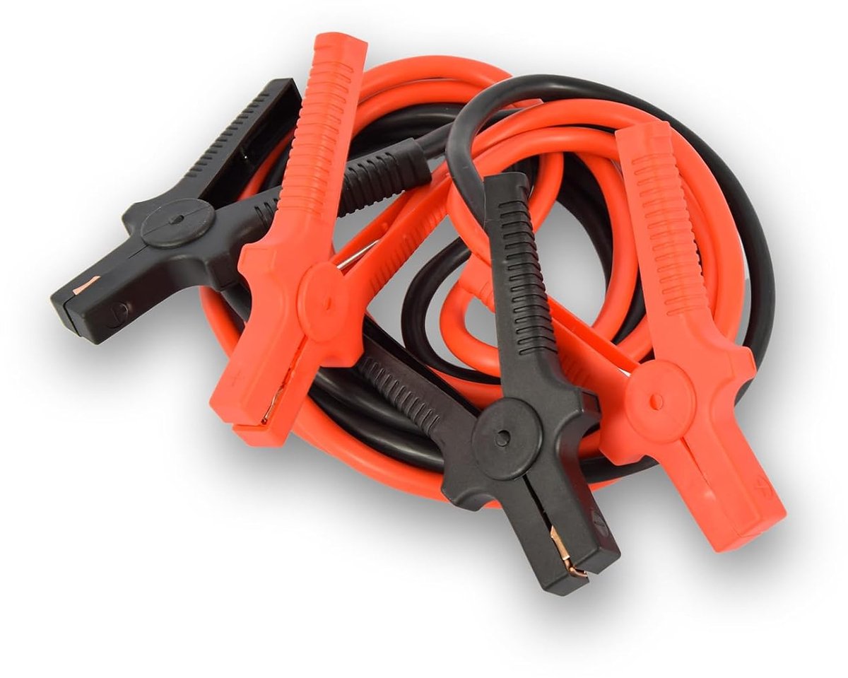 Startkabels 25mm² 300A - 3.5m Rood/Zwart - Heavy Quality - ideaal voor auto-start - SnelShoppen