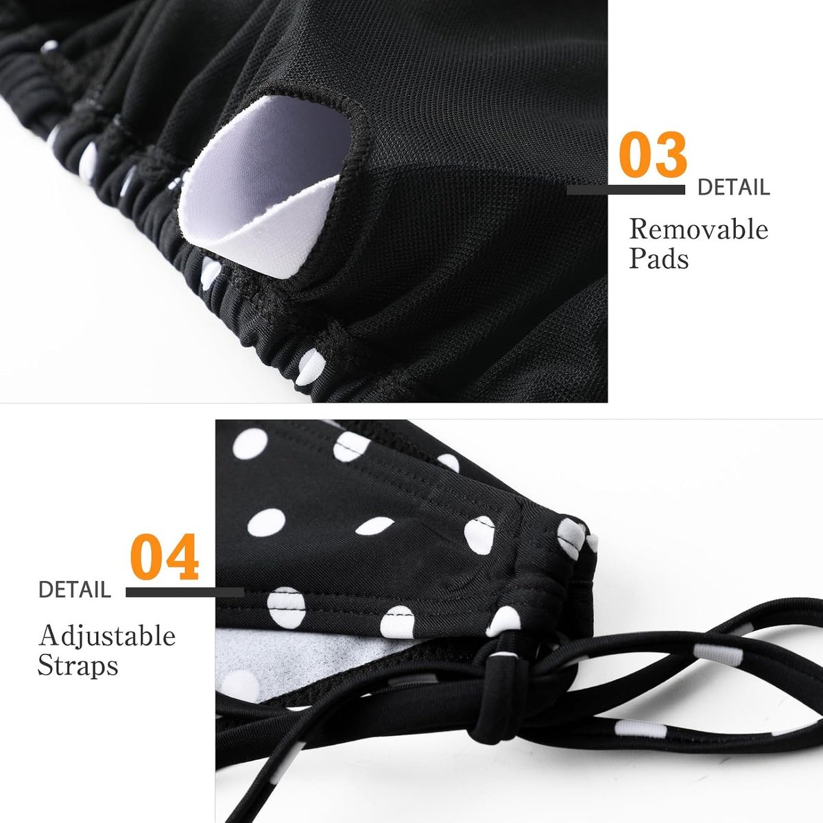 Bikiniset, driehoekige tanga, badpak, bloemenpatroon, V-hals, tweedelig