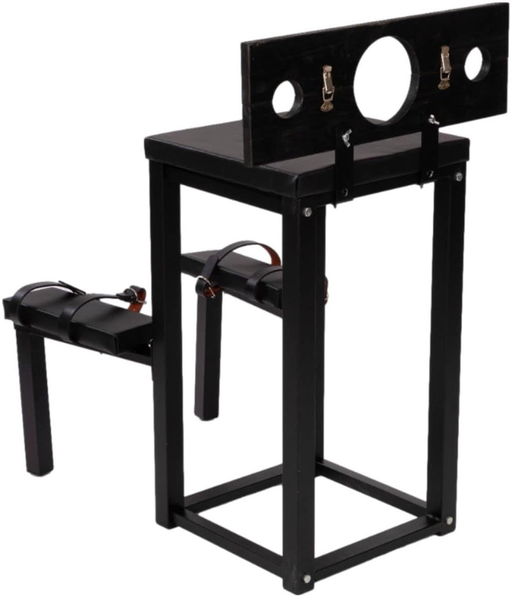 bondage pillory - stevig hout - verstelbaar - voor BDSM plezier - SnelShoppen