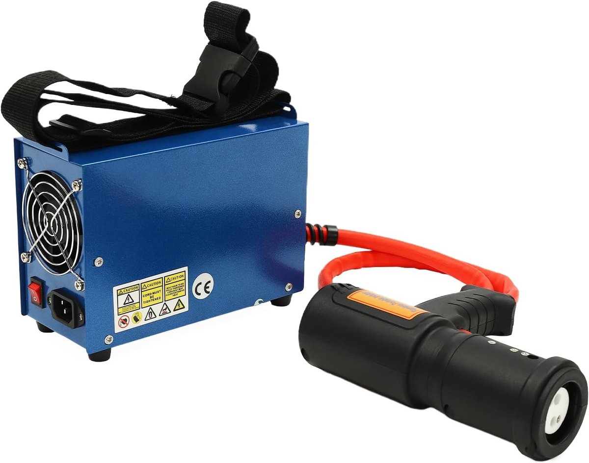Inductieverwarmer 1,5 kW - Draagbaar - 750°C verwarmingstemperatuur - Ideaal voor roestige schroeven en moeren - SnelShoppen