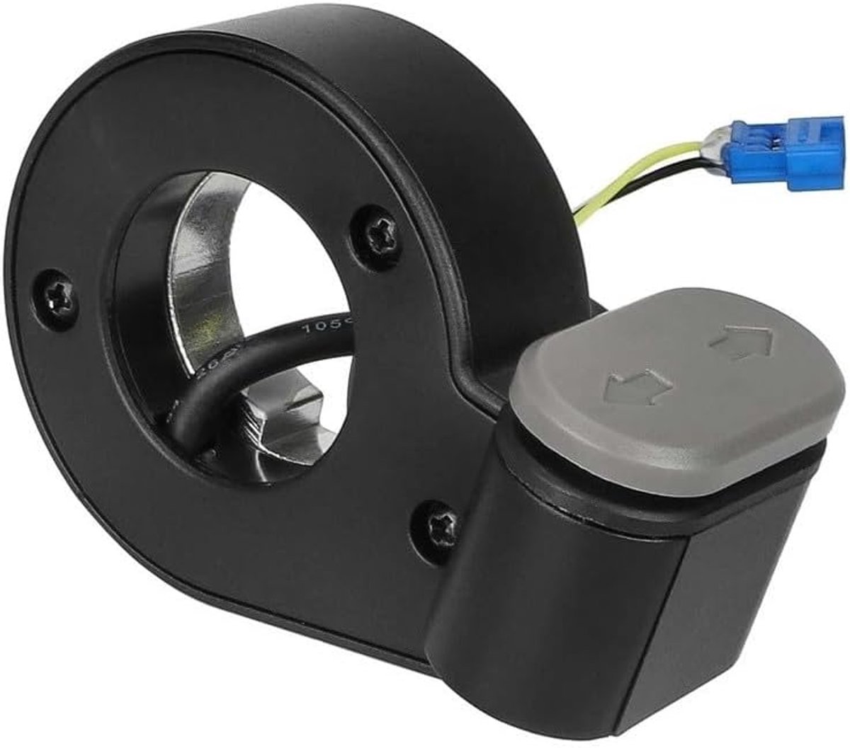 Scooter richtingaanwijzer schakelaar voor Xiaomi 5 voor 5 Max voor 5 Pro, van duurzaam ABS nauwkeurige links-rechts knipperknop, eenvoudige bediening en compacte constructie, zwart