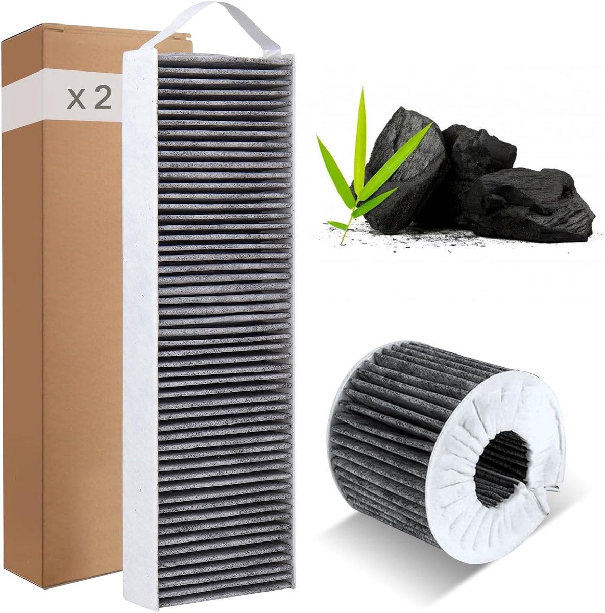 Filters voor Bora Pure/X Pure/S Pure afzuigkap, PUAKF filter accessoires vervangingsfilter, 2 vervangingsfilters