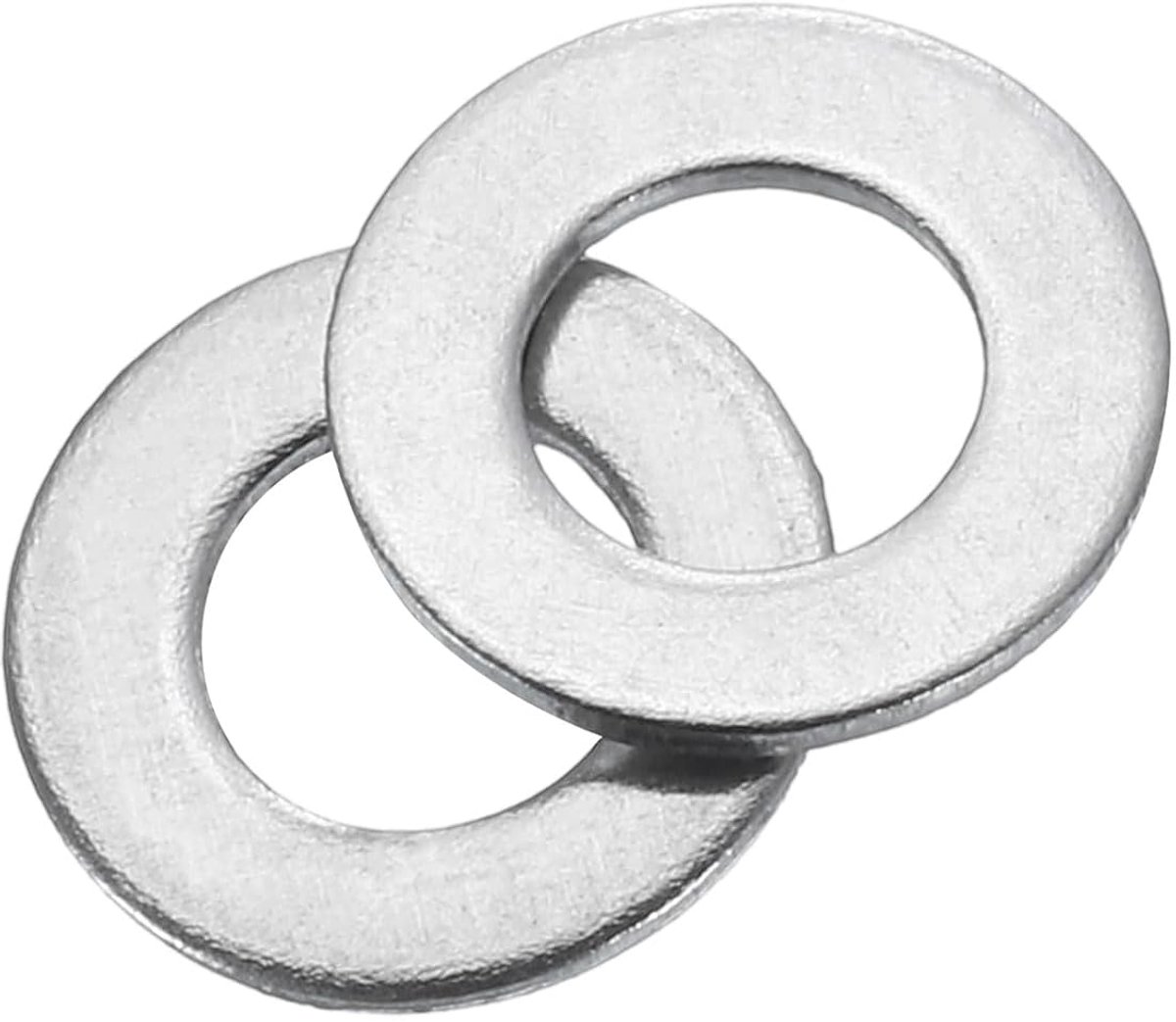 80 stuks sluitringenset, M3 x 6 x 0,3 mm, 304 roestvrij staal, sluitringen, platte afdichtingen, ringbevestigingen, sluitringen, set voor schroeven, moeren, schroefdraadstang
