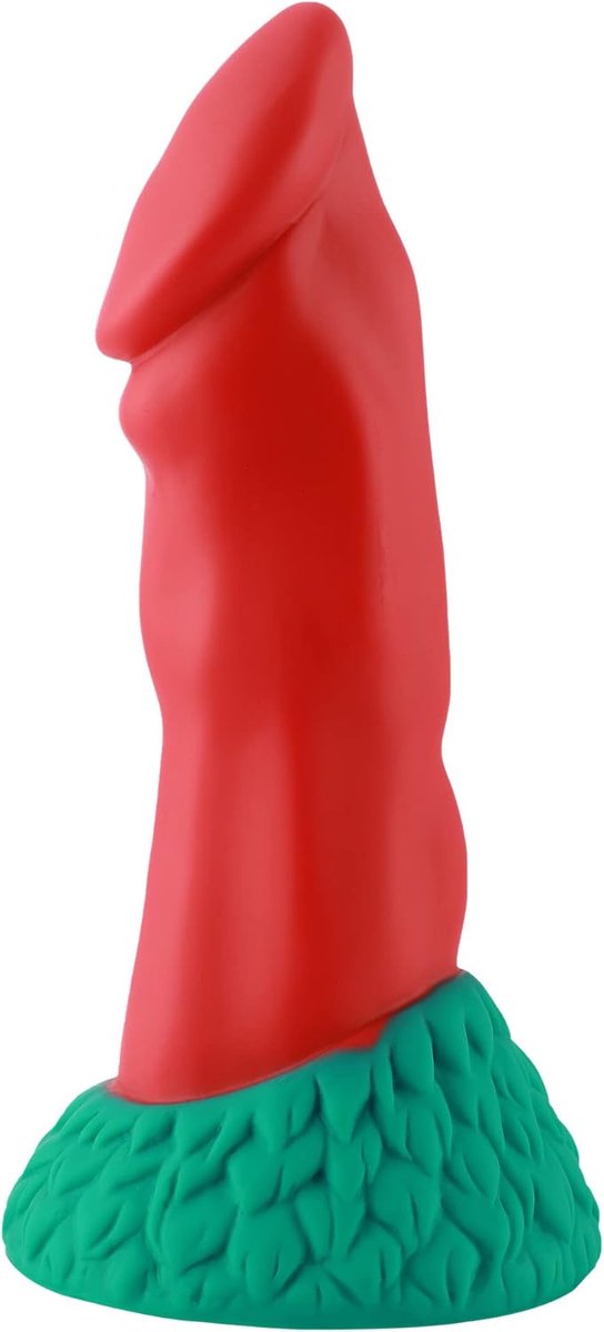 Dildo 22 cm - 100% silicone - KlicLok en zuignap - Voor avontuurlijke momenten - SnelShoppen