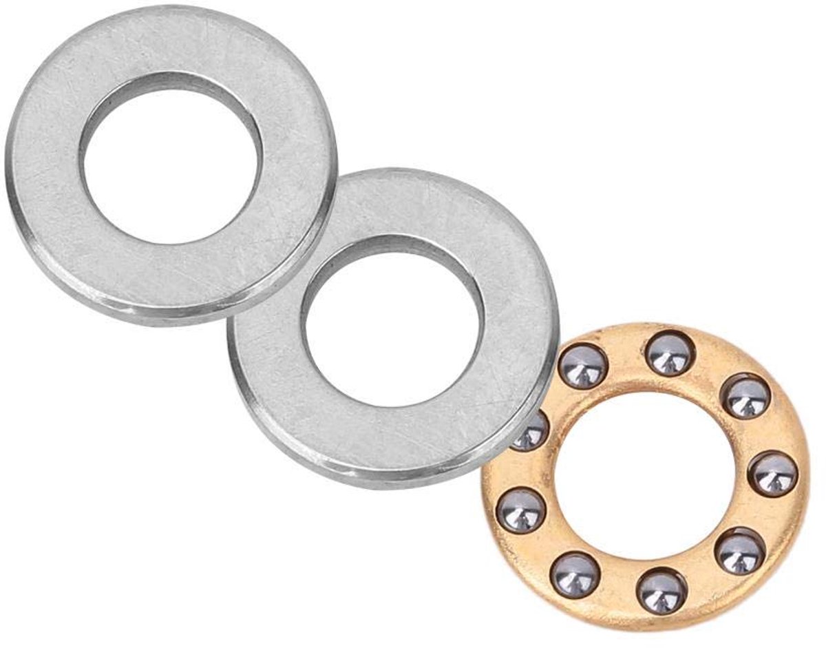 Drukkogellagers miniatuur zeer nauwkeurig voor machineproductie, installatie en onderhoud van apparaten (F5-11M 5 * 11 * 4,5mm)