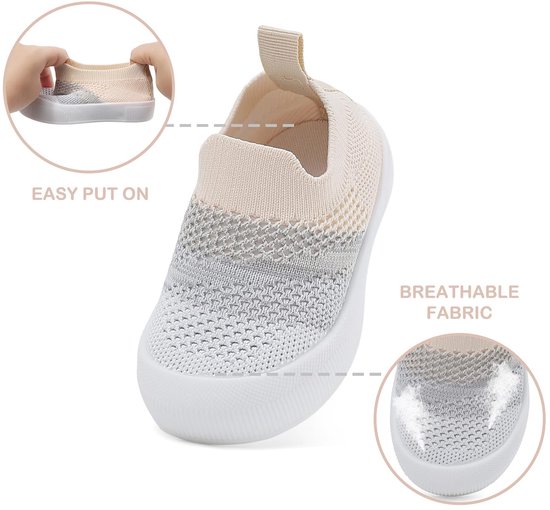 0-3 jaar babyschoenen jongens meisjes babyschoenen eerste stap zacht en ademend comfortabel — afbeelding 2