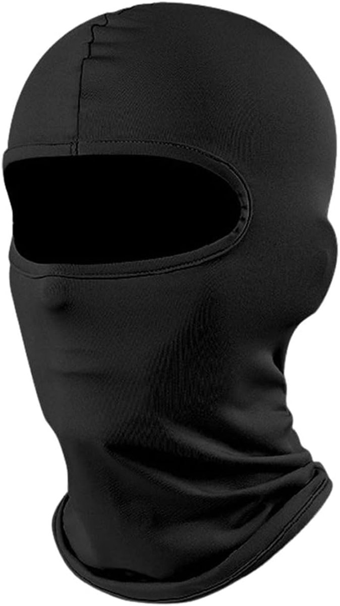FietsbalaClava M - Zwart - Dun materiaal - UV-bescherming - Ideaal voor fietsen - SnelShoppen