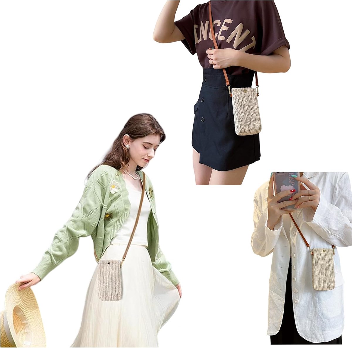 Dames Schoudertassen - Compact - Kunstleer - Perfect voor dagelijks gebruik - SnelShoppen