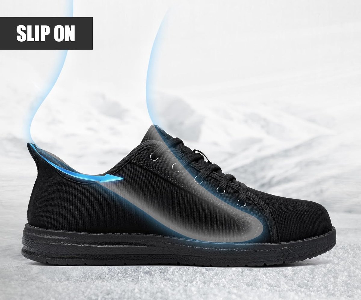 Veiligheidsschoenen heren 42 - Lichtgewicht staalneus - Comfortabele skate schoenen - Ideaal voor dagelijks gebruik - SnelShoppen