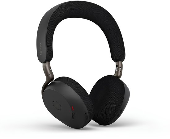 Jabra Evolve3 75 UC Link390c Draadloze Office Headset Zwart
