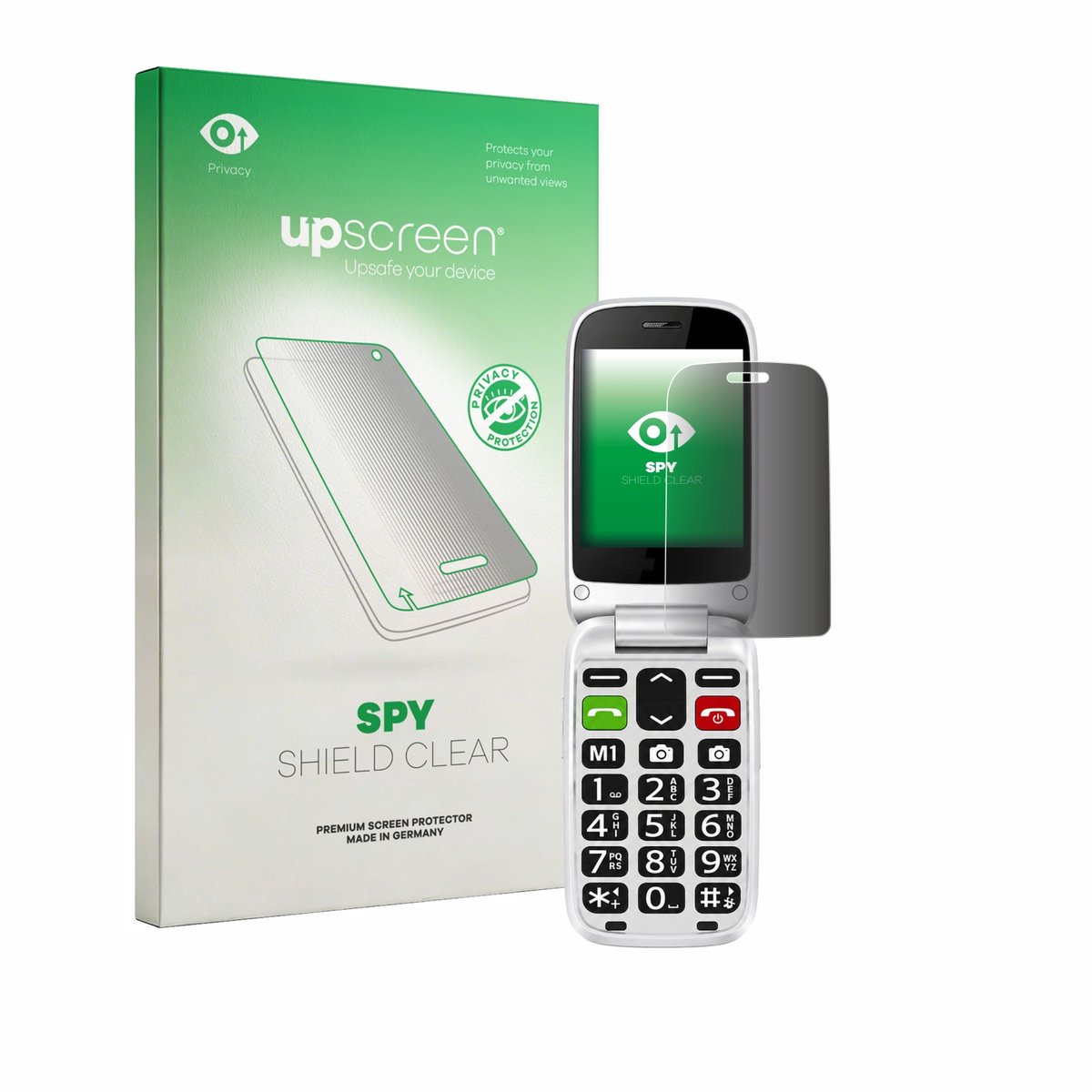 upscreen - privacy screenprotector voor true S70 - Folie Beschermfolie Blauwlichtfilter