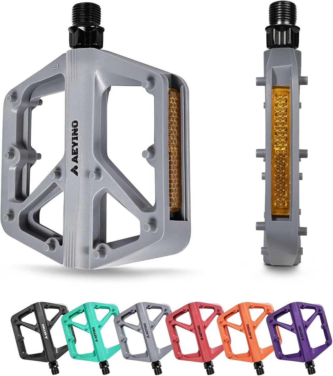 MTB Pedalen 9/16 Inch - Nylon Antislip - Universeel Compatibel - Ideaal voor Fietsen - ShopVlot
