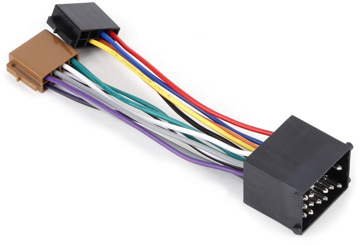 Radio adapter - Duurzaam stereo harness - Standaard ISO plug - Betrouwbare kwaliteit voor E36 E46 E39 - ShopVlot