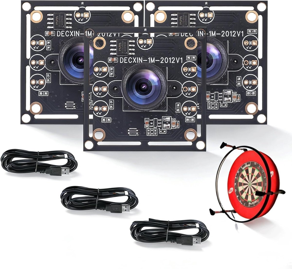 Camera module Ov9732 met 2 meter kabel - USB 2.0 - compatibel met Autodart camerasysteem - eenvoudig te installeren - ShopVlot
