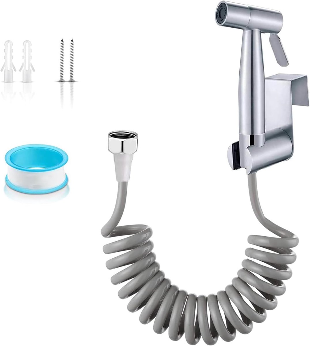 Handheld bidet toilet sprayer - compact roestvrij staal - anti-oxidatie - dagelijkse hygiëne - ShopVlot