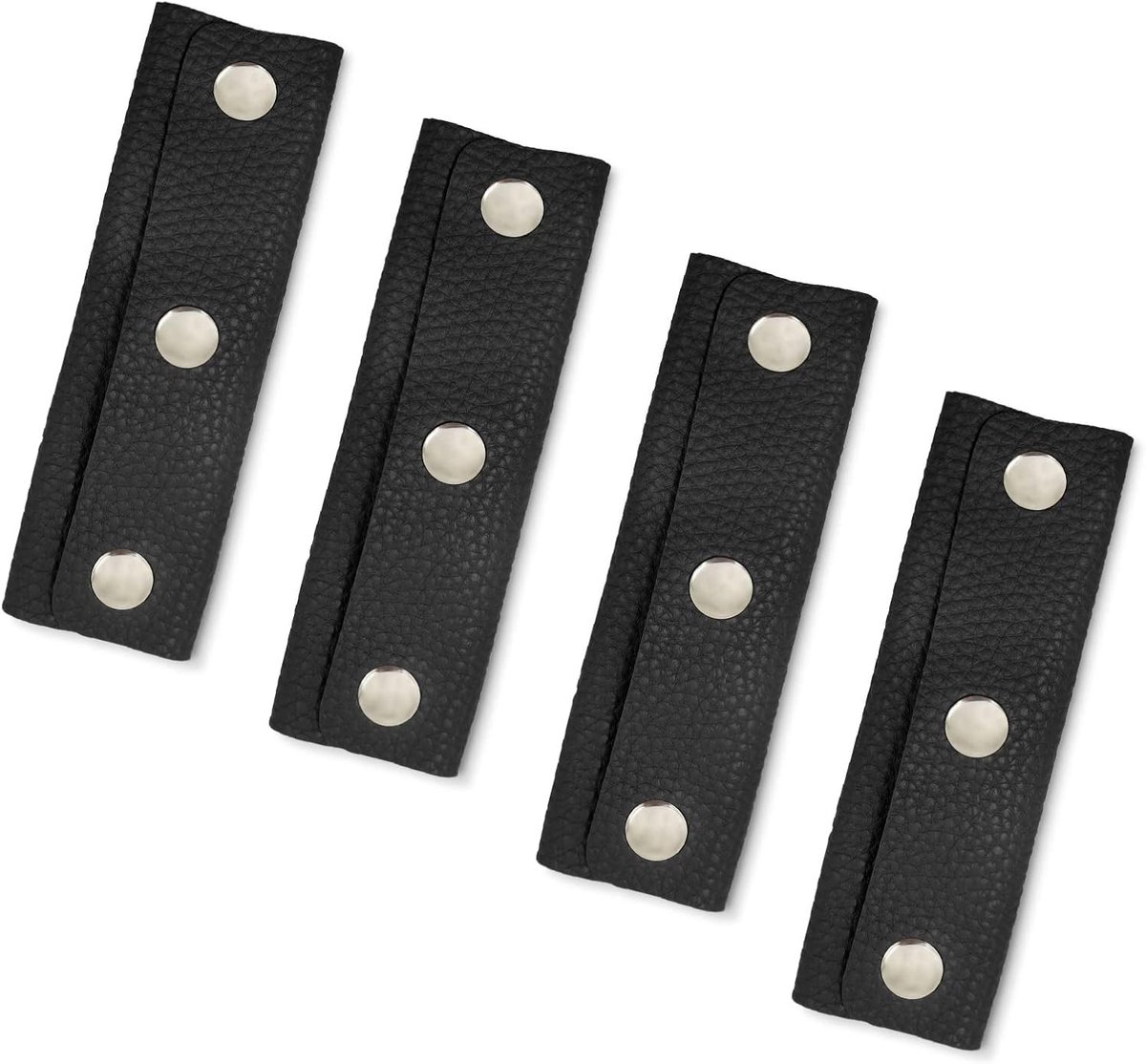 Handvat beschermers 4 stuks - Leer - Comfortabel - Vermindert handdruk - ShopVlot