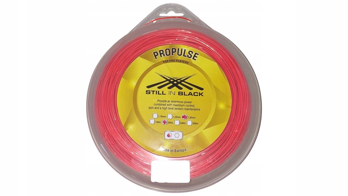 Nog steeds in zwart Propulse Tennisnylon 1,30 mm 200 m ploegen