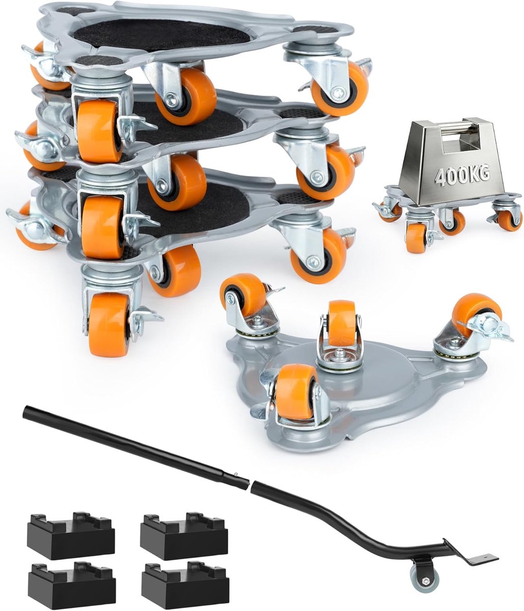 meubeltransportroller 400 kg - stevige constructie - soepel glijdend - ideaal voor verhuizing - ShopVlot