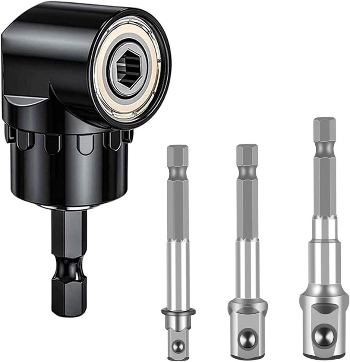 Schroevendraaier opzetstuk 105° - compact - perfect voor krappe ruimtes - 1 stuk - ShopVlot
