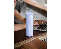 LifeStraw waterfilterfles Go 2.0 Provence Purple RVS geïsoleerd 500 ml - Paars