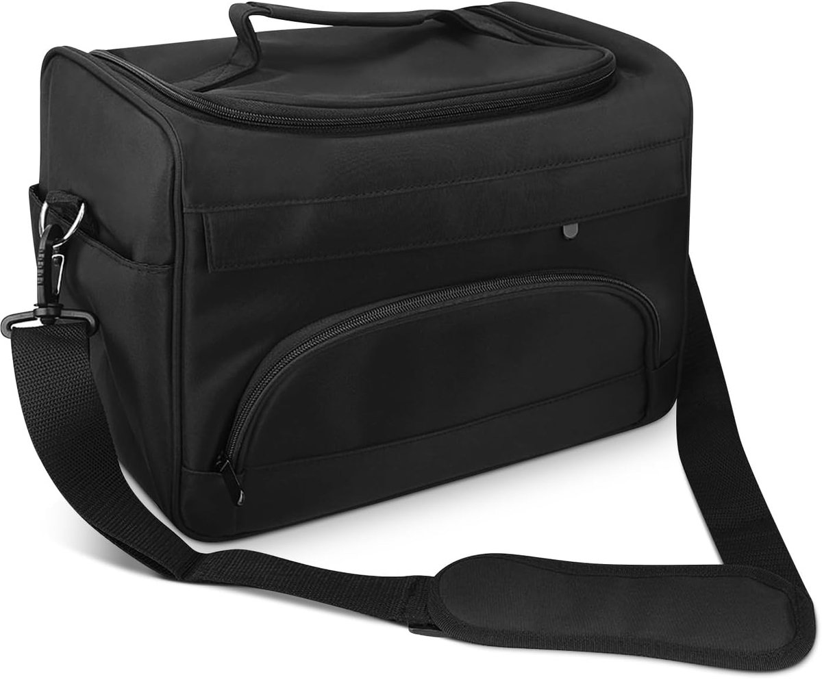 Tote bag haarstyling groot - zwarte verstelbare schouderriem - meerdere lagen voor salon tools - ShopVlot