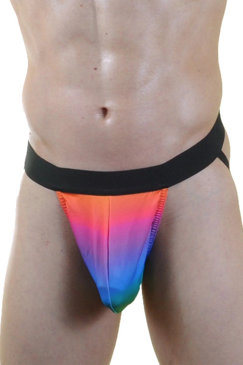 Heren Jockstrap Multicolor Stretch Lycra Polyester Comfortabel Ondergoed XS tot XL