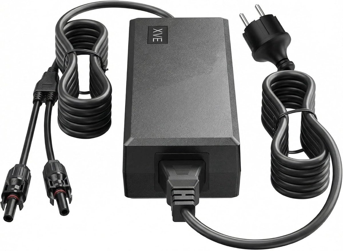 AC naar MC4-oplader 54 V/3 A - voor SolarFlow Hub 1200/2000/AIO 2400/Solix - winterbestendig - efficiënt opladen - ShopVlot