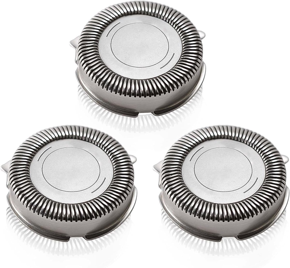 Scheerkoppen SH30/SH50 - 3 Rotonde Scheerkoppen - Compatibel met Series 5000/3000/2000/1000 - ShopVlot